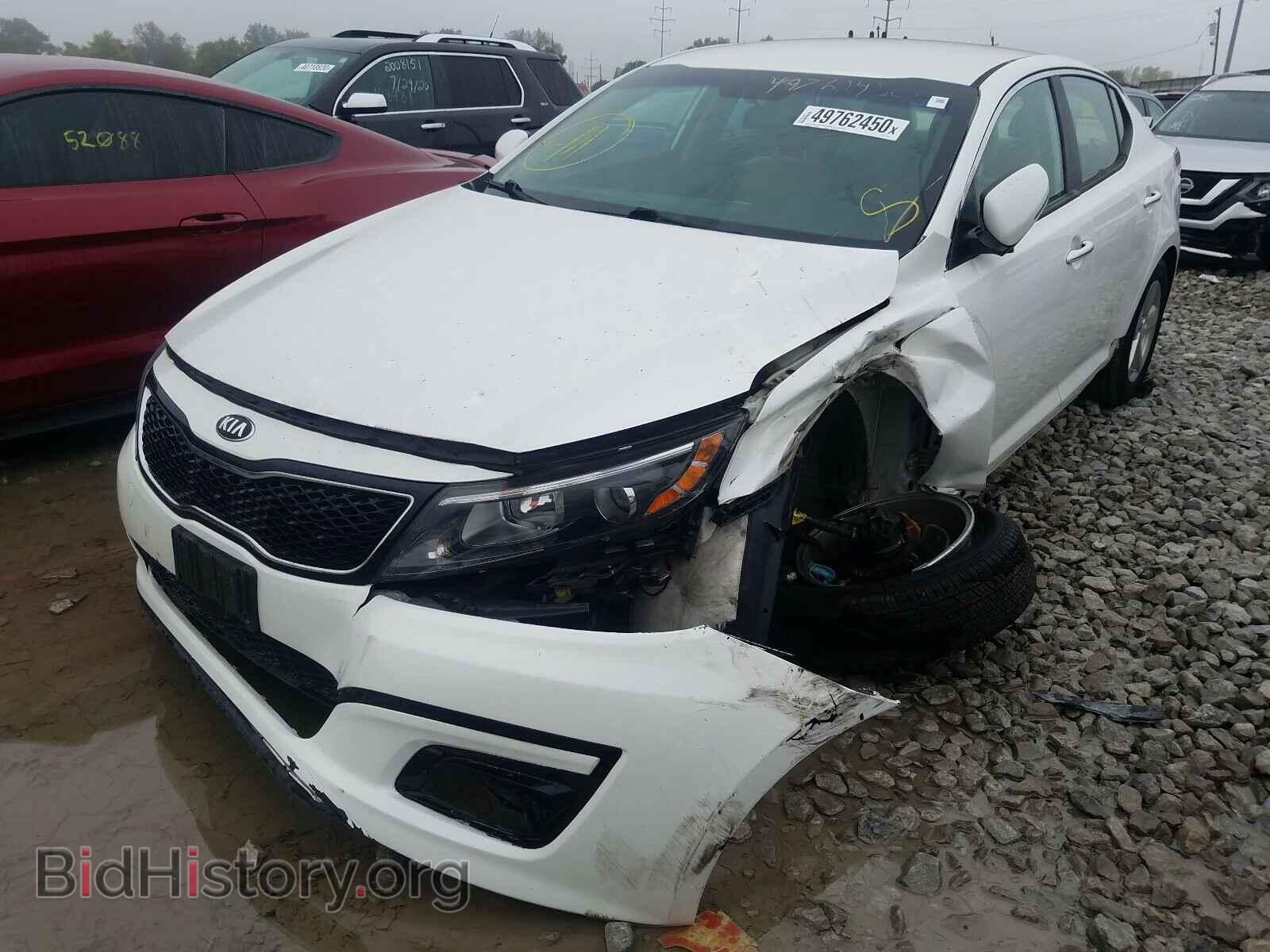 2015 KIA OPTIMA - VIN: KNAGM4A72F5579331 - Фото 2