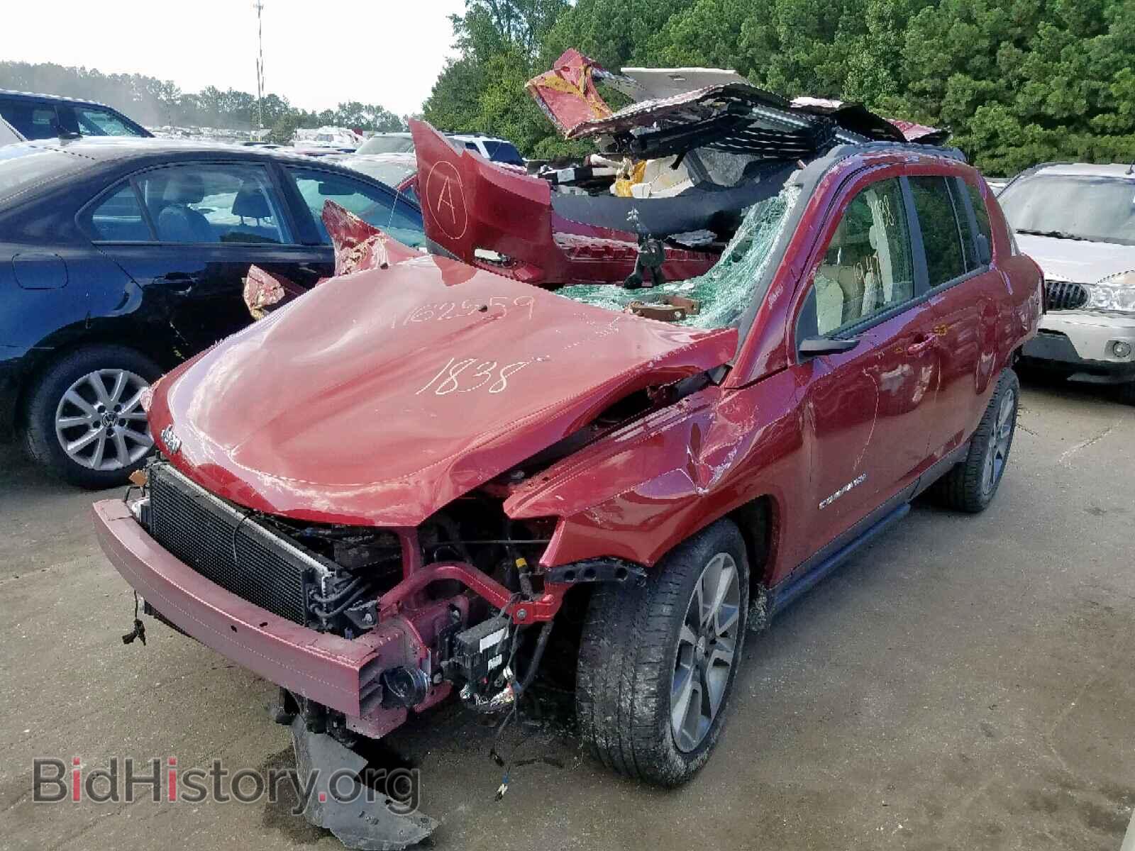 2016 JEEP COMPASS LA - VIN: 1C4NJCEA2GD790152 - Фото 2