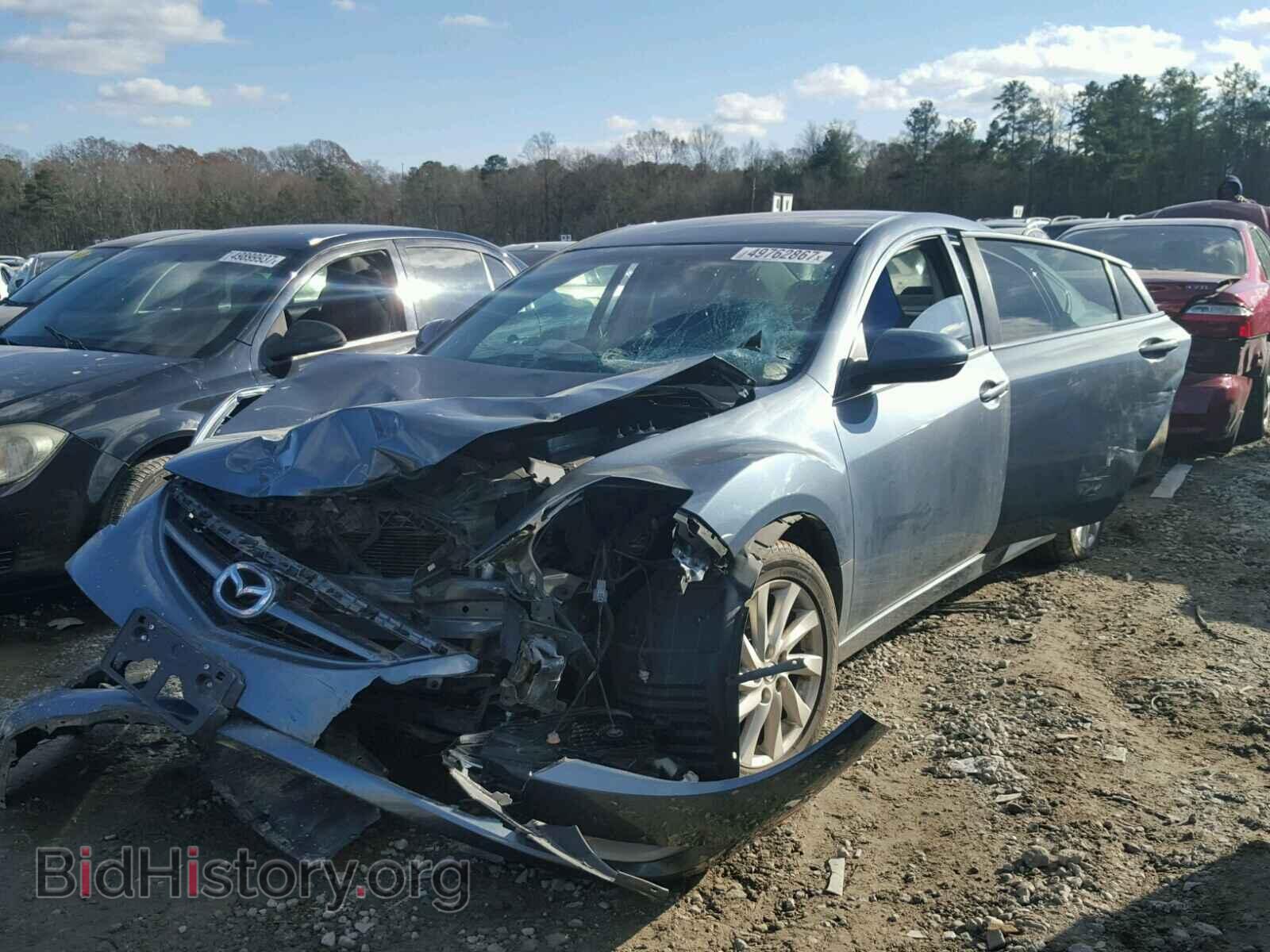 2012 MAZDA 6 - VIN: 1YVHZ8DH3C5M37421 - Фото 2