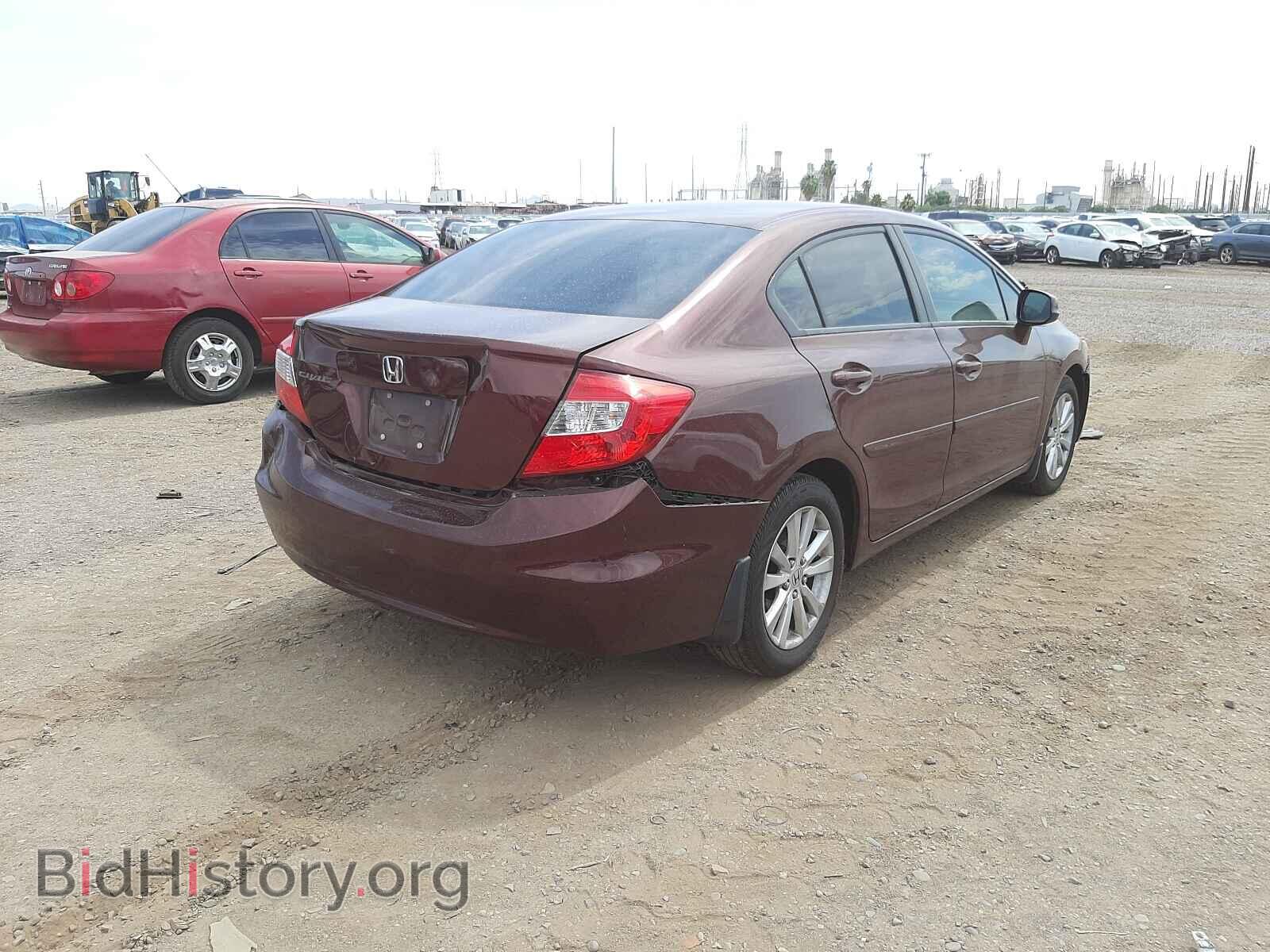 2012 HONDA CIVIC - VIN: 19XFB2F80CE322405 - Фото 4