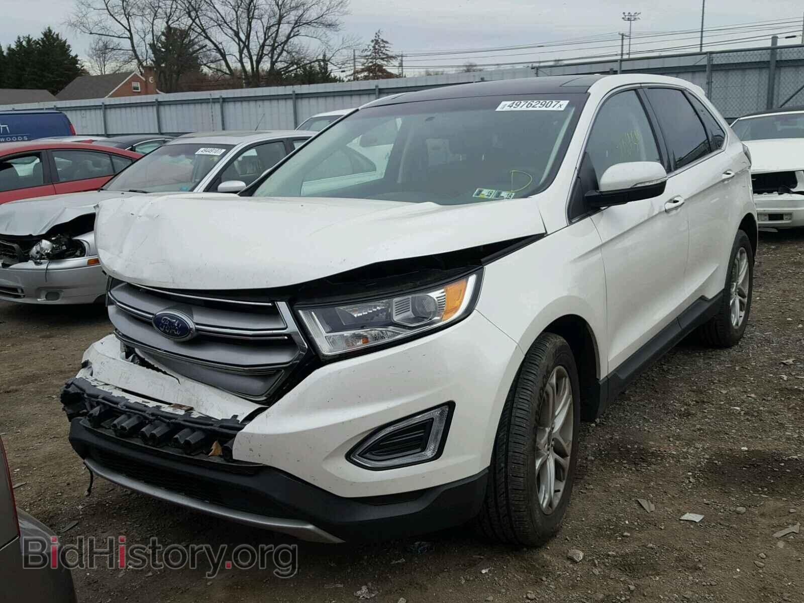 2016 FORD EDGE - VIN: 2FMPK4K85GBB25390 - Фото 2