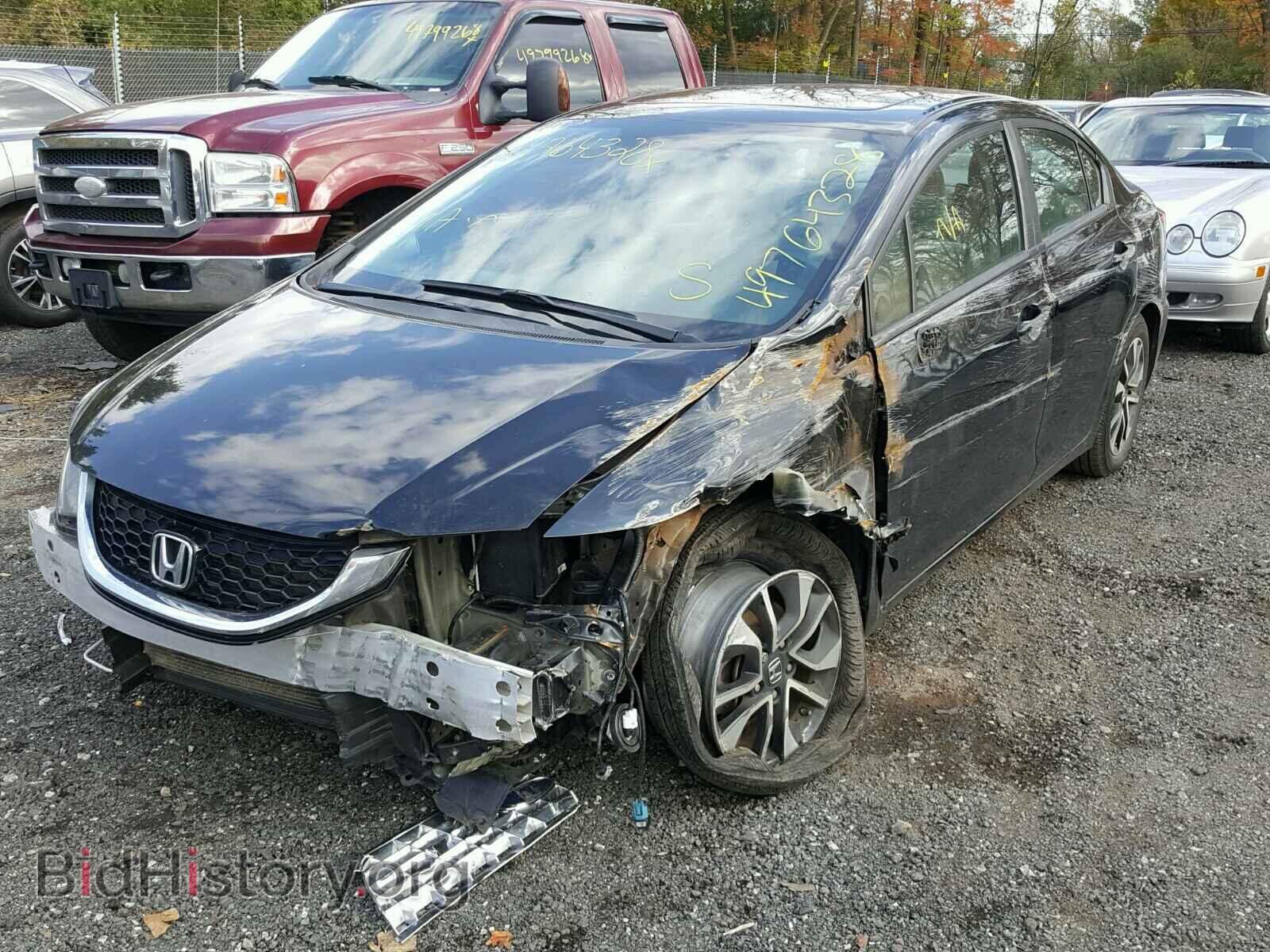 2013 HONDA CIVIC - VIN: 19XFB2F86DE279738 - Фото 2
