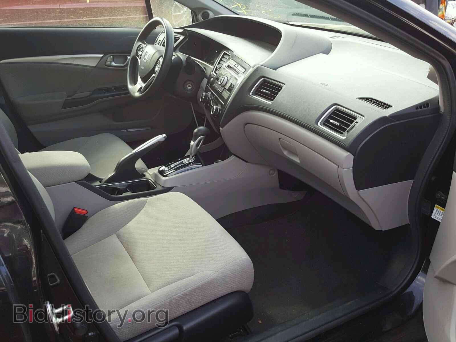 2013 HONDA CIVIC - VIN: 19XFB2F86DE279738 - Фото 5