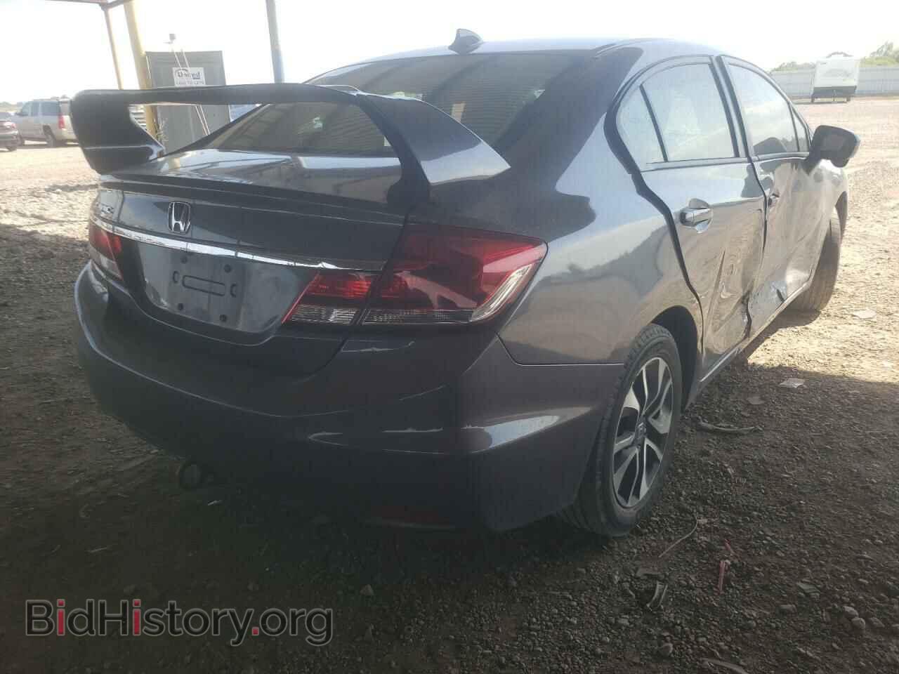 2015 HONDA CIVIC - VIN: 19XFB2F84FE037596 - Фото 4