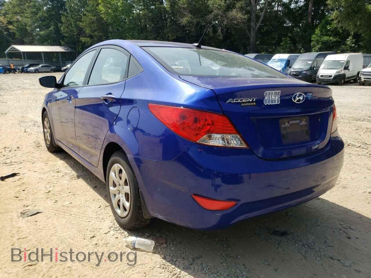 2013 HYUNDAI ACCENT - VIN: KMHCT4AE8DU557609 - Фото 3