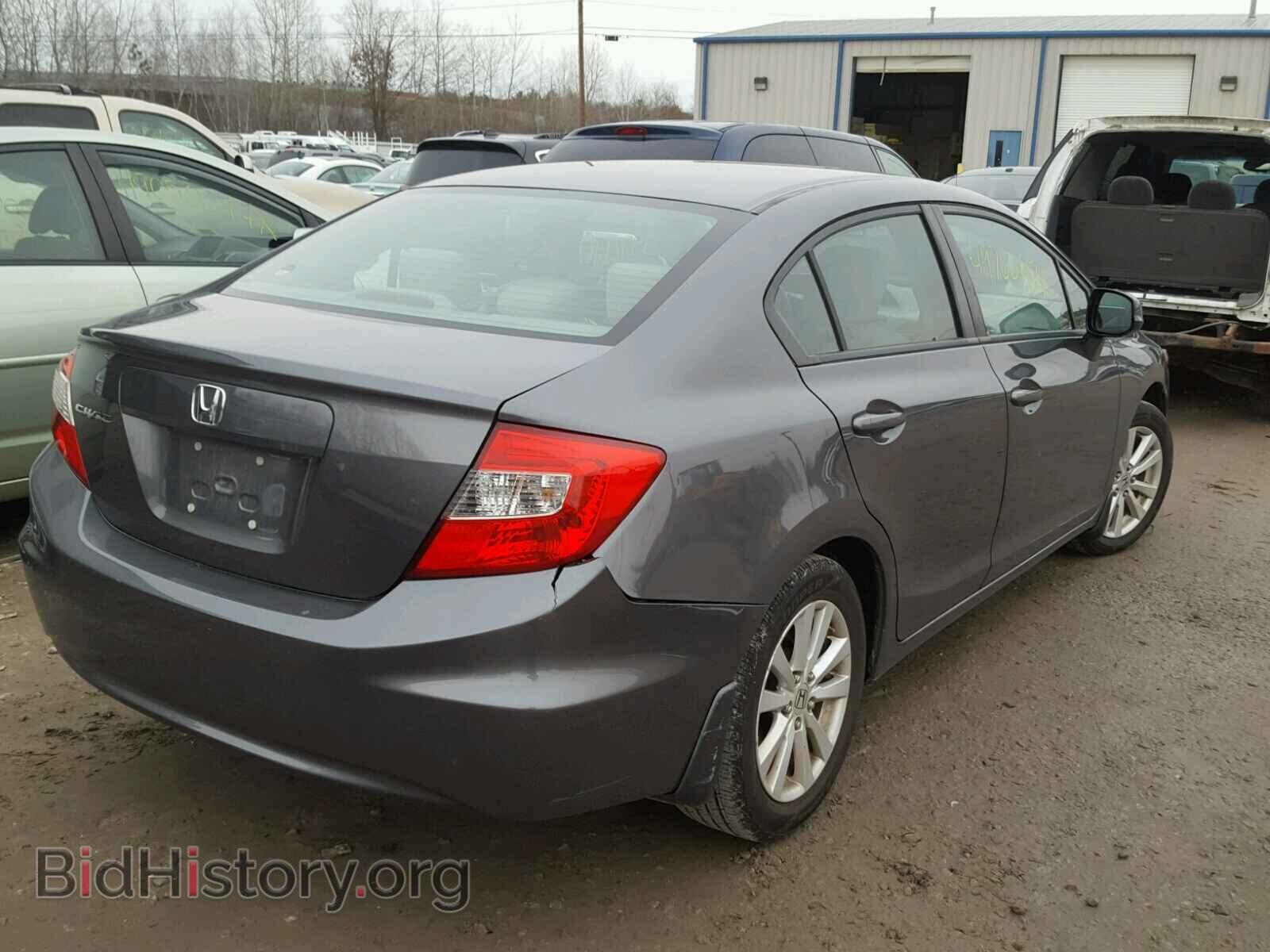 2012 HONDA CIVIC - VIN: 2HGFB2F81CH303271 - Фото 4