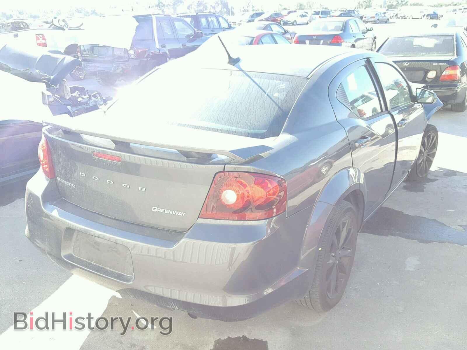 2014 DODGE AVENGER - VIN: 1C3CDZAB0EN220663 - Фото 4