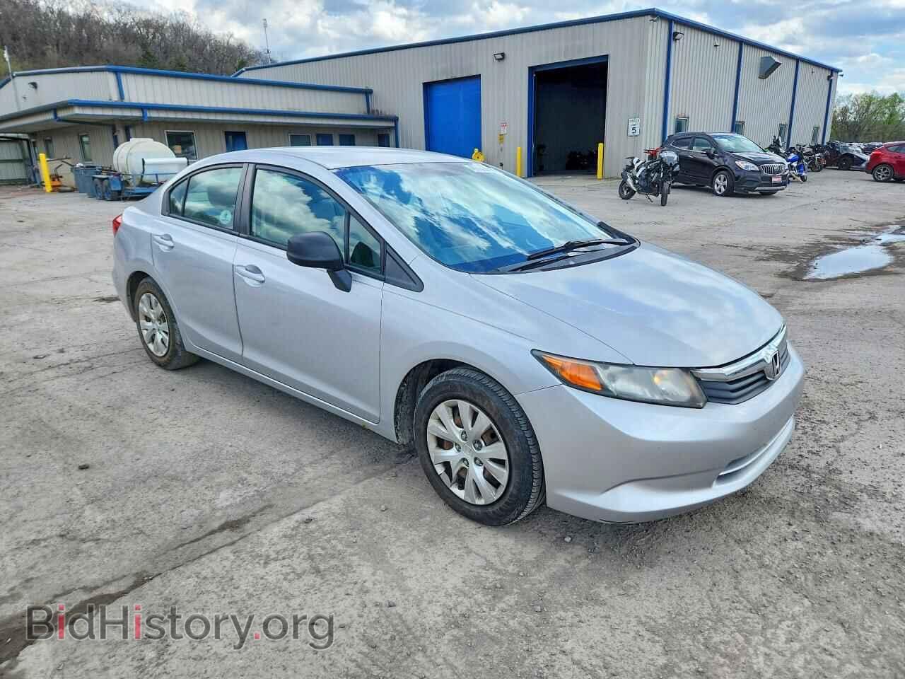 2012 HONDA CIVIC - VIN: 2HGFB2F57CH331095 - Фото 4