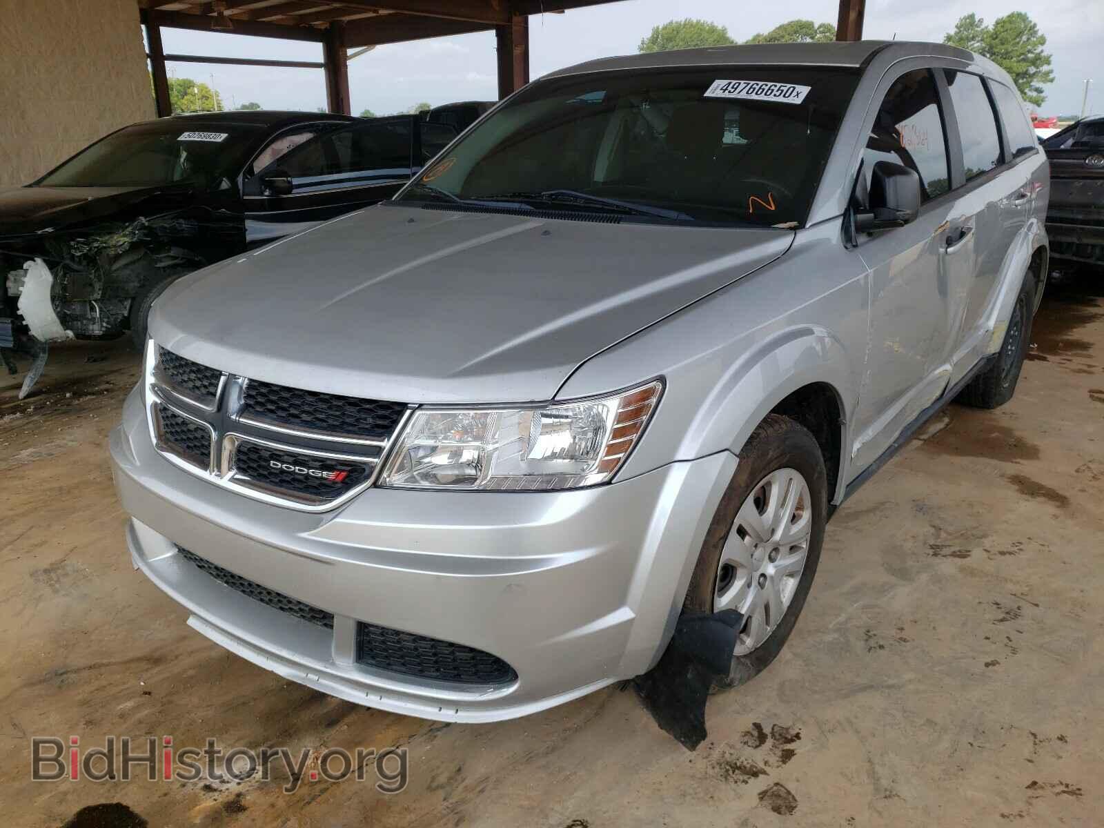 2014 DODGE JOURNEY - VIN: 3C4PDCAB9ET262985 - Фото 2