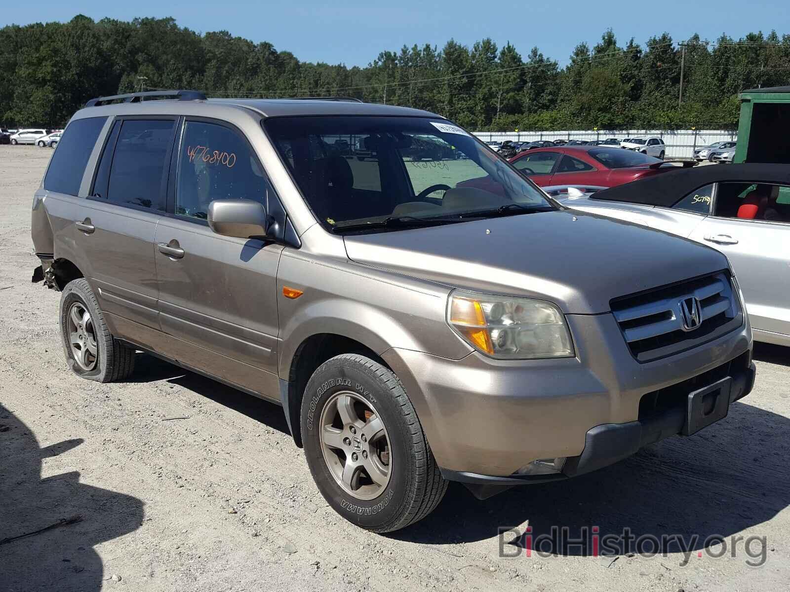 Фотография 2HKYF18696H553970 - HONDA PILOT 2006