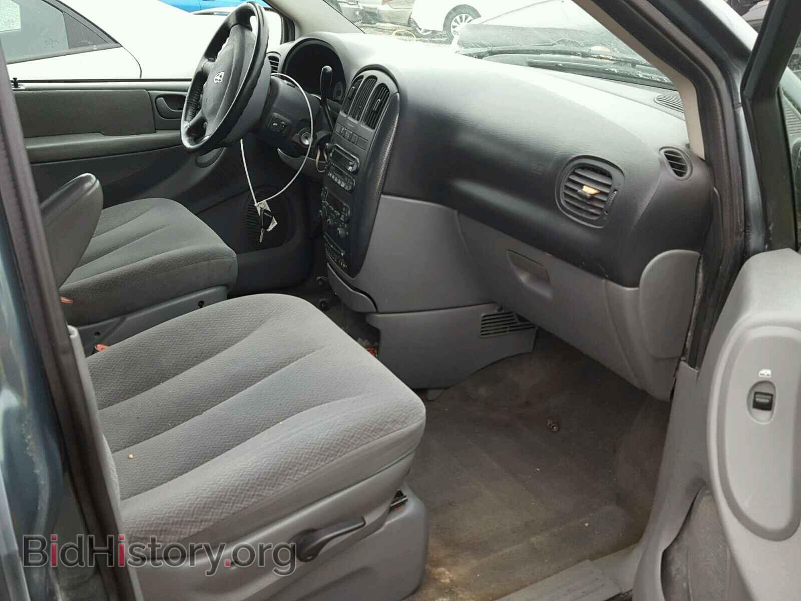 2005 DODGE CARAVAN - VIN: 2D8GP44L75R290340 - Фото 5
