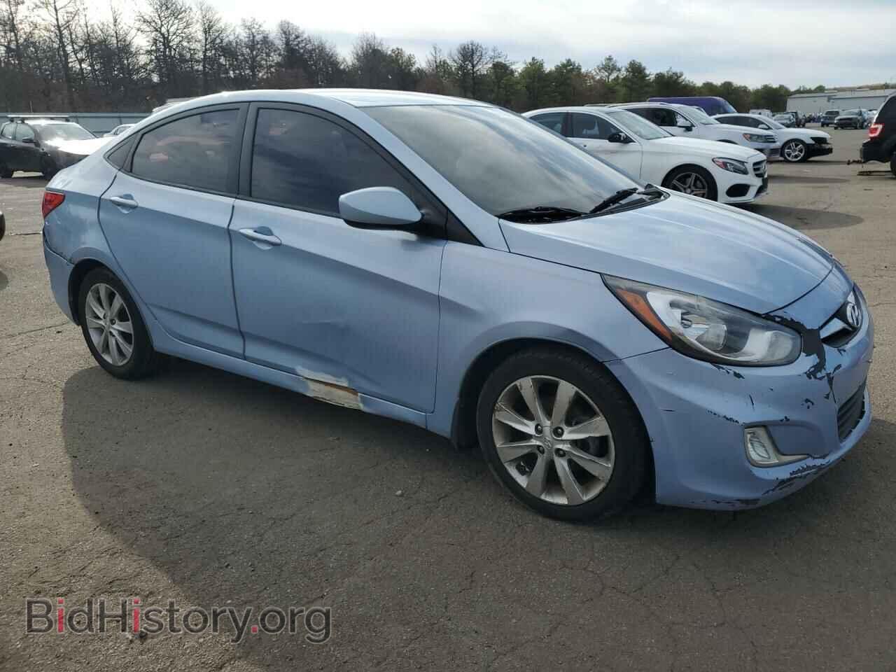 2013 HYUNDAI ACCENT - VIN: KMHCU4AE9DU320334 - Фото 4