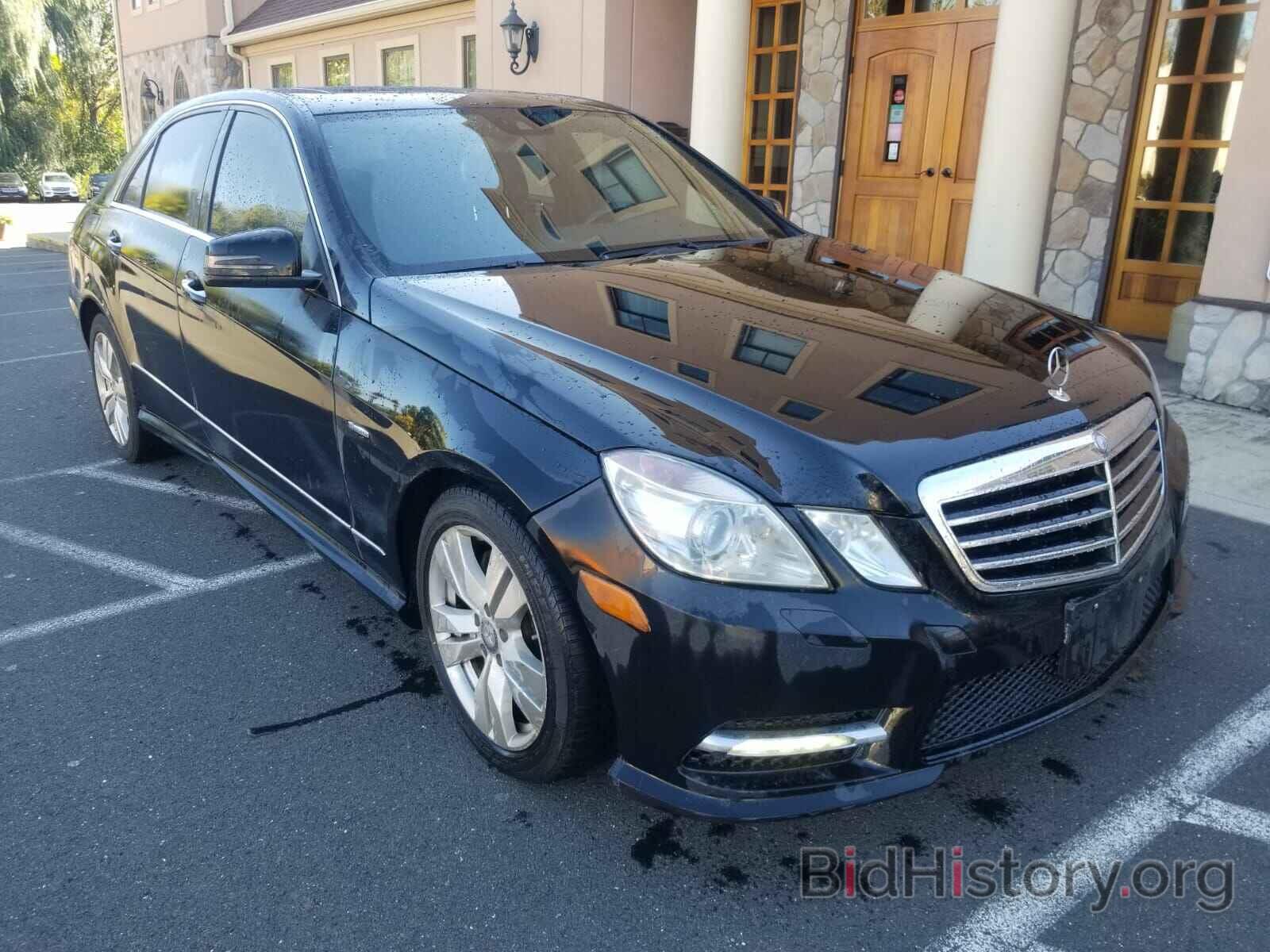 Photo WDDHF2EB9CA608501 - MERCEDES-BENZ E 350 BLUE 2012