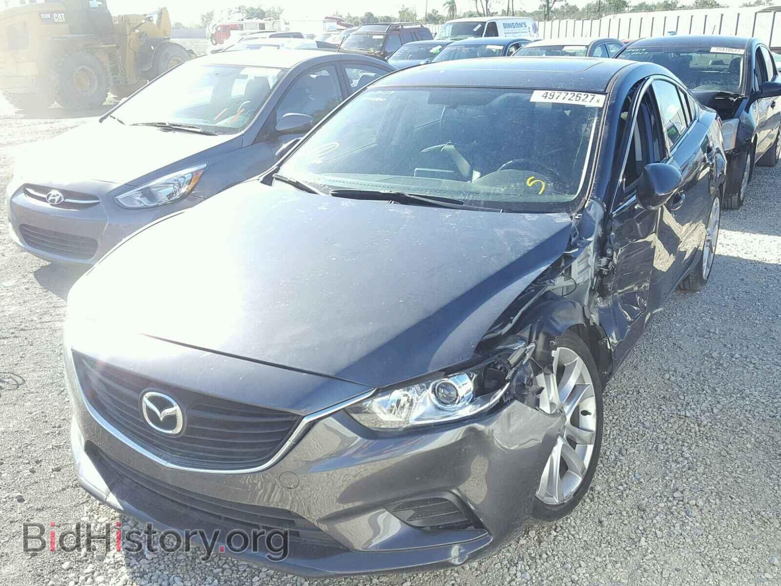 2016 MAZDA 6 - VIN: JM1GJ1V51G1411269 - Фото 2