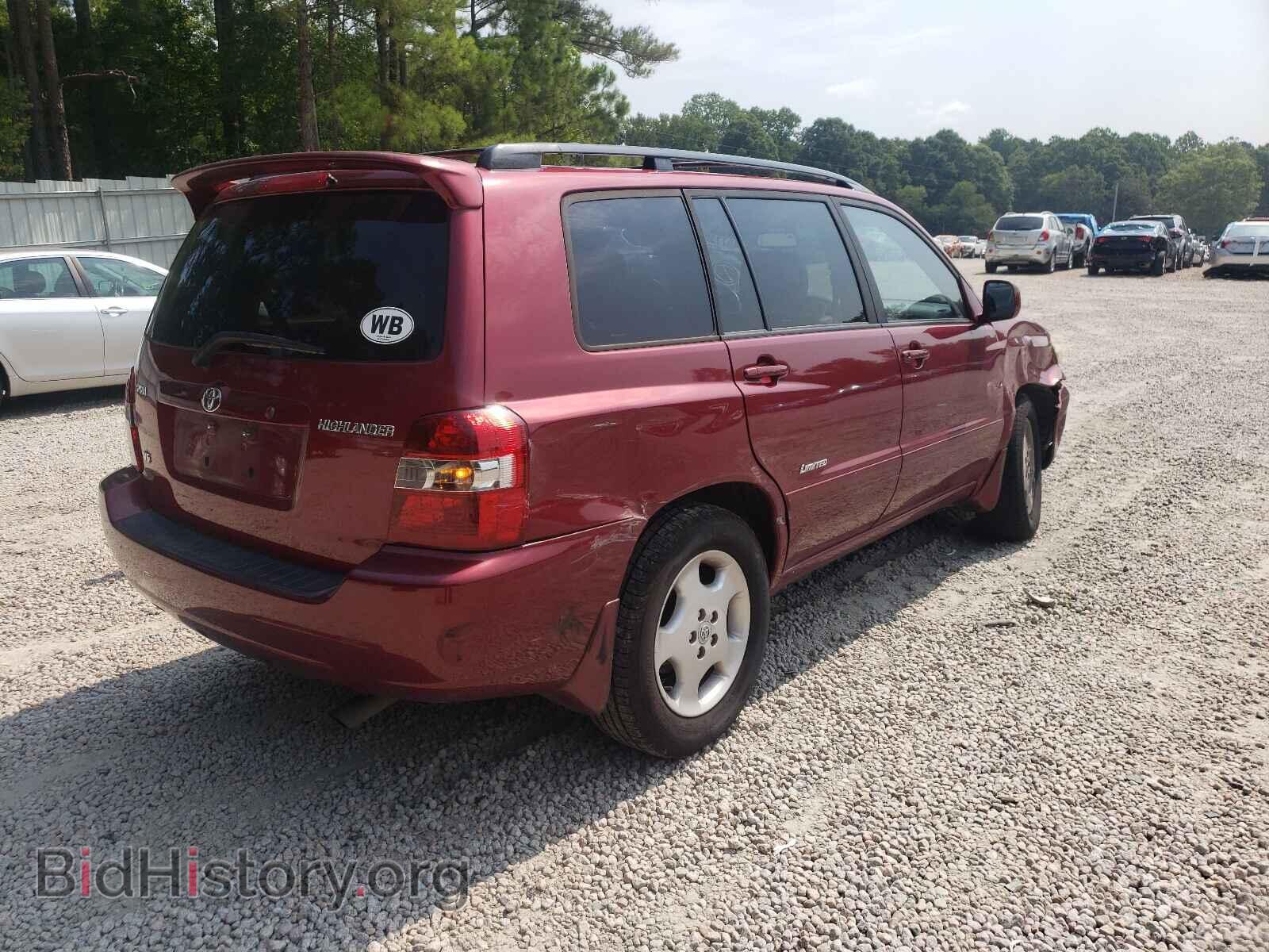 2007 TOYOTA HIGHLANDER - VIN: JTEDP21A770146319 - Фото 4