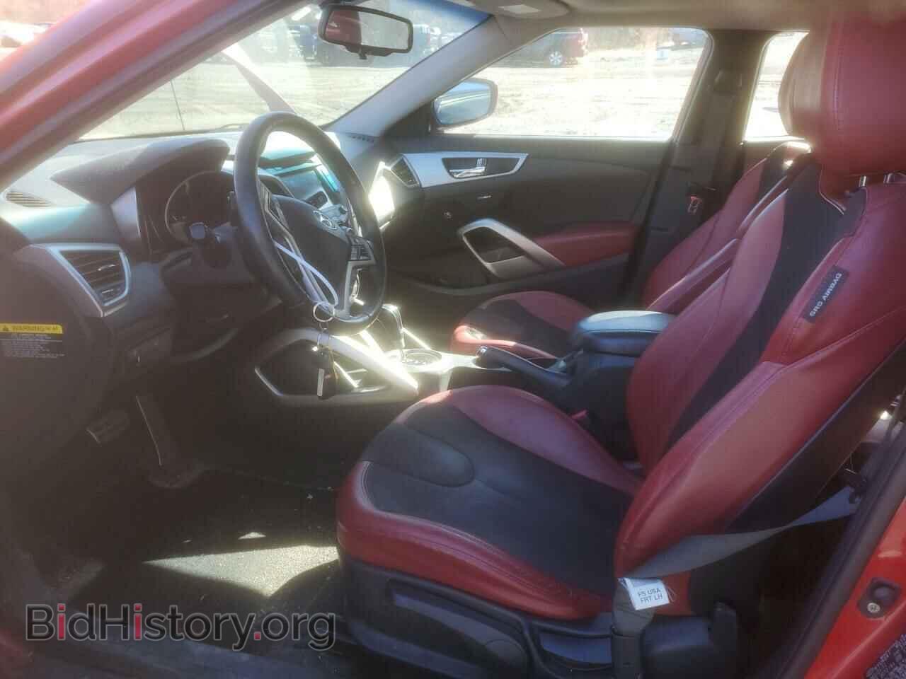 2012 HYUNDAI VELOSTER - VIN: KMHTC6AD3CU051557 - Фото 7
