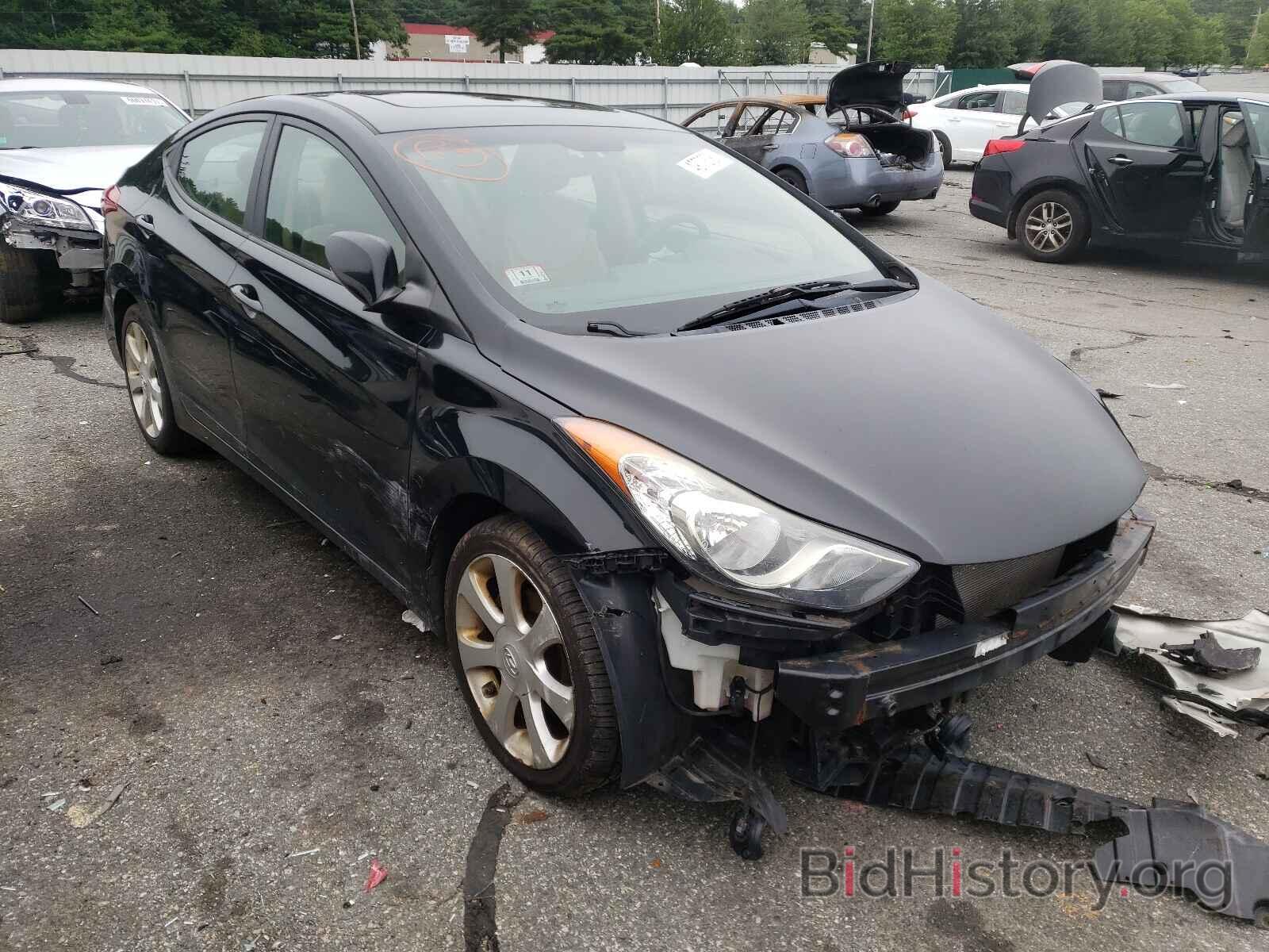 Photo 5NPDH4AEXCH099784 - HYUNDAI ELANTRA 2012