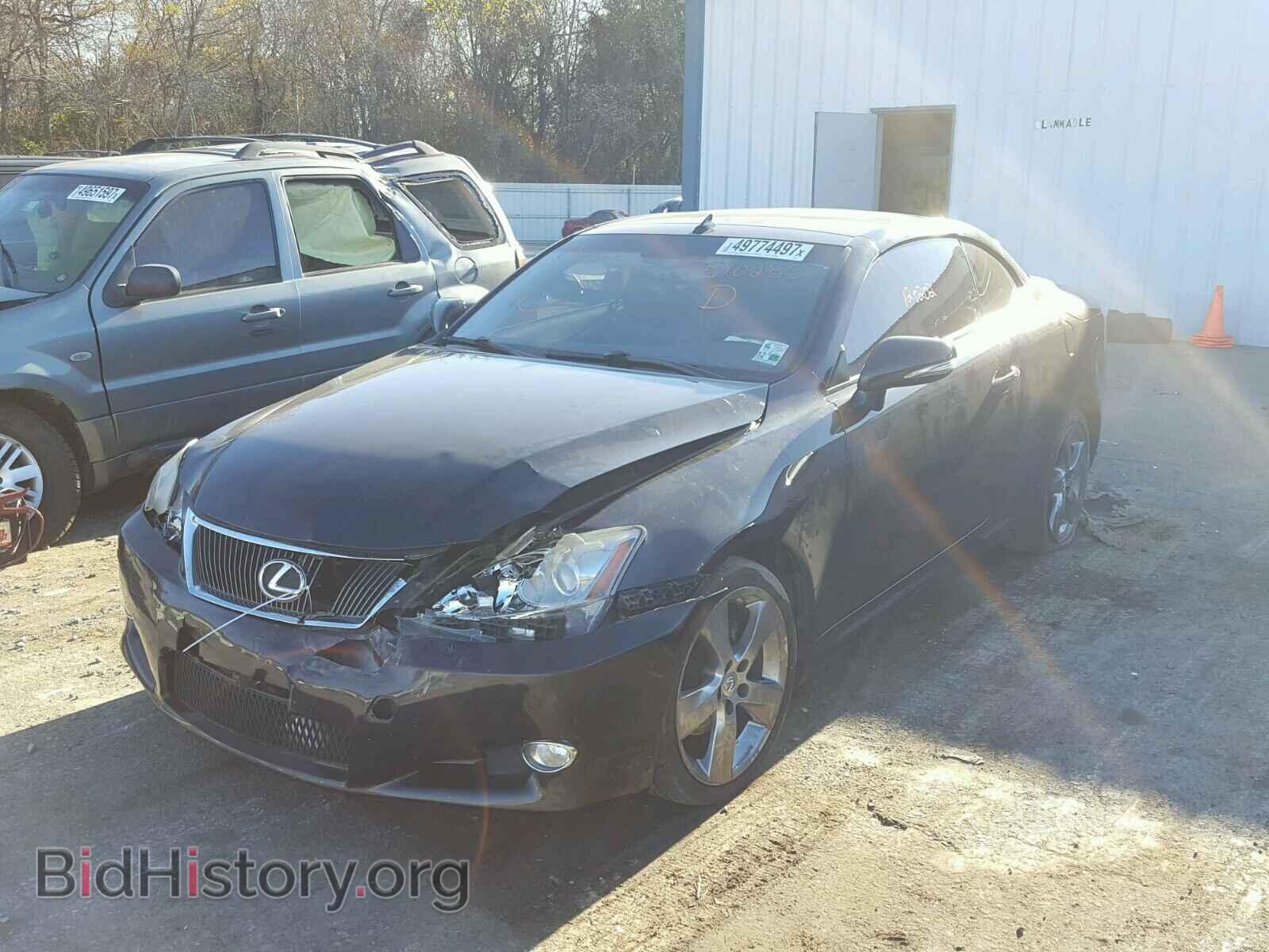 2010 LEXUS IS250 - VIN: JTHFF2C29A2510255 - Фото 2