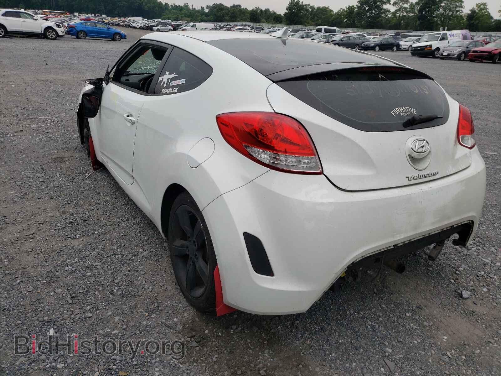 2012 HYUNDAI VELOSTER - VIN: KMHTC6AD7CU077367 - Фото 3