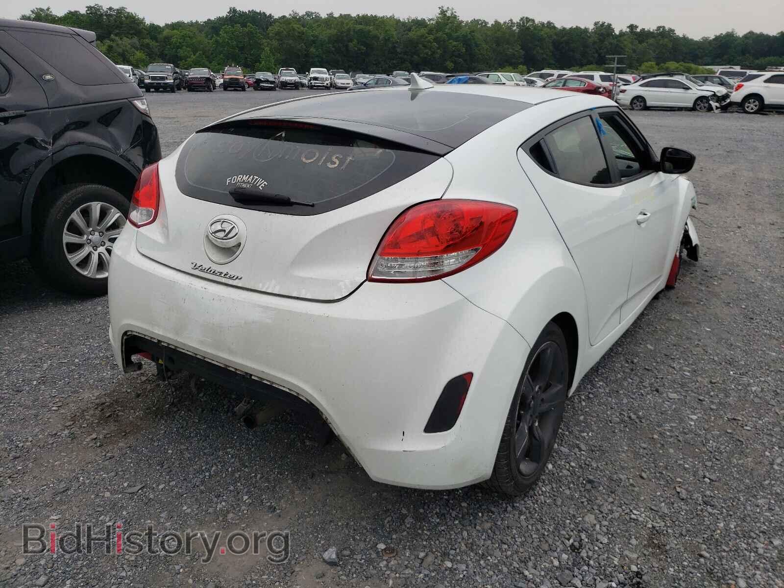 2012 HYUNDAI VELOSTER - VIN: KMHTC6AD7CU077367 - Фото 4