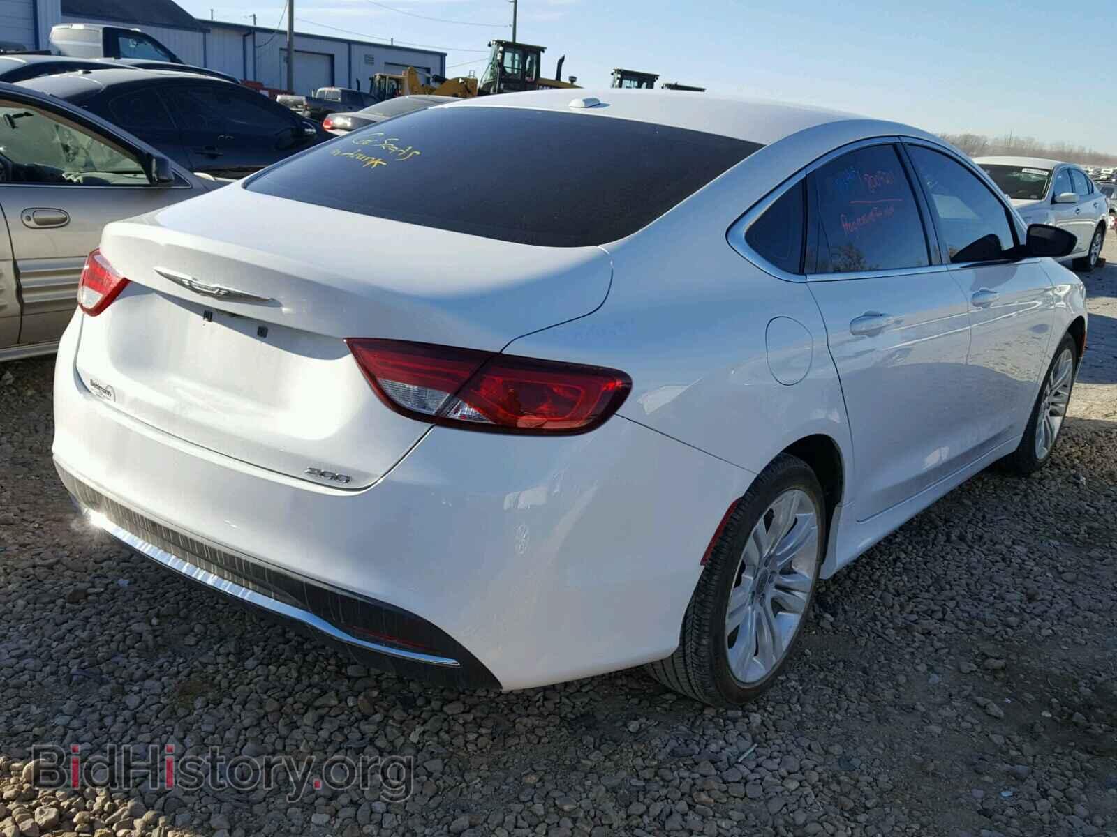 2015 CHRYSLER 200 - VIN: 1C3CCCAB3FN651886 - Photo 4