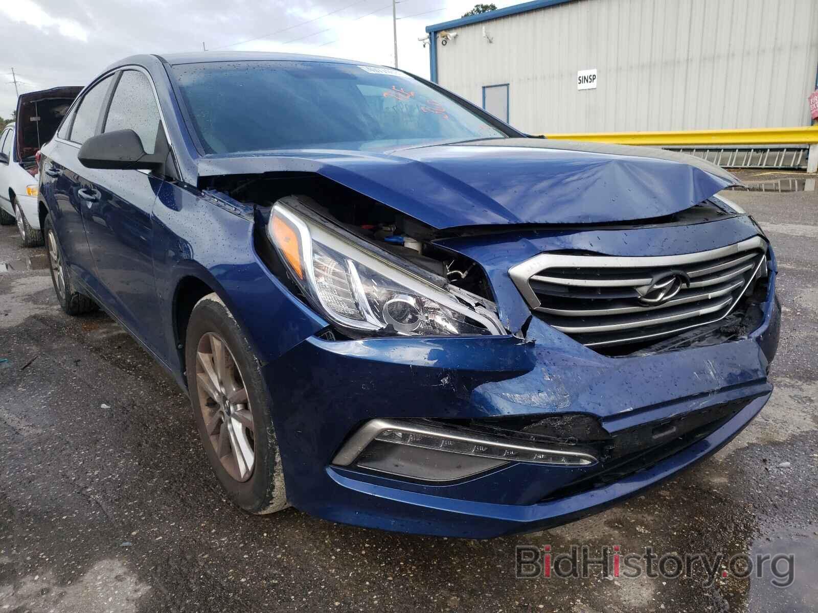 Photo 5NPE24AF9FH022259 - HYUNDAI SONATA 2015