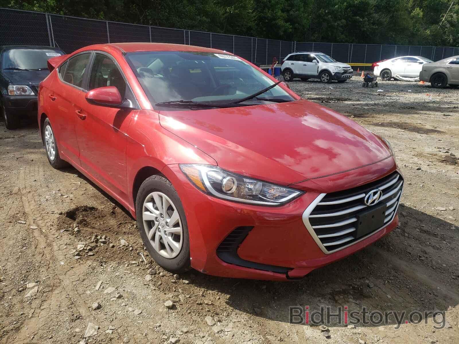 Photo 5NPD74LF9HH207053 - HYUNDAI ELANTRA 2017