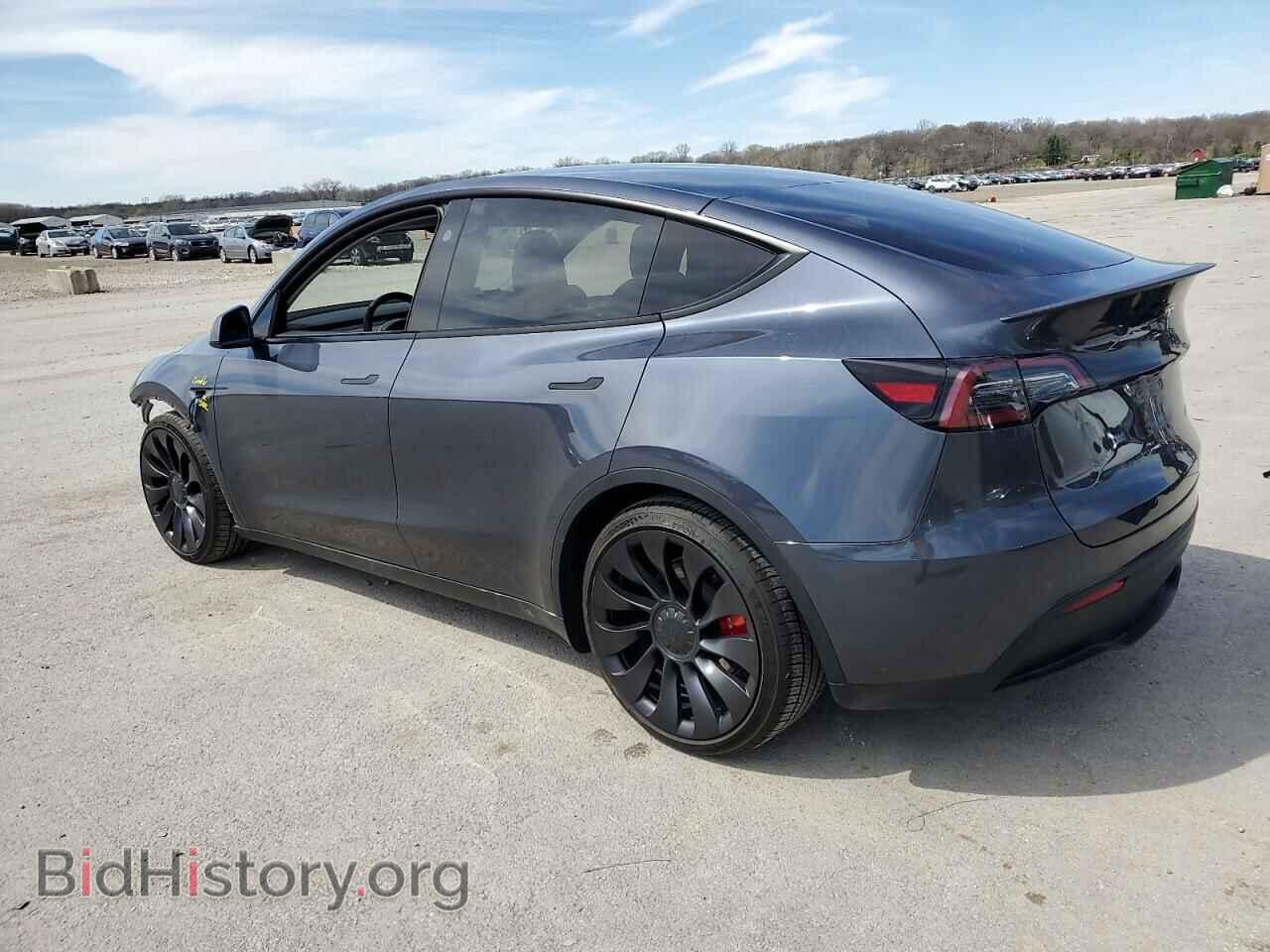 2023 TESLA MODEL Y - VIN: 7SAYGDEF3PF855180 - Фото 2