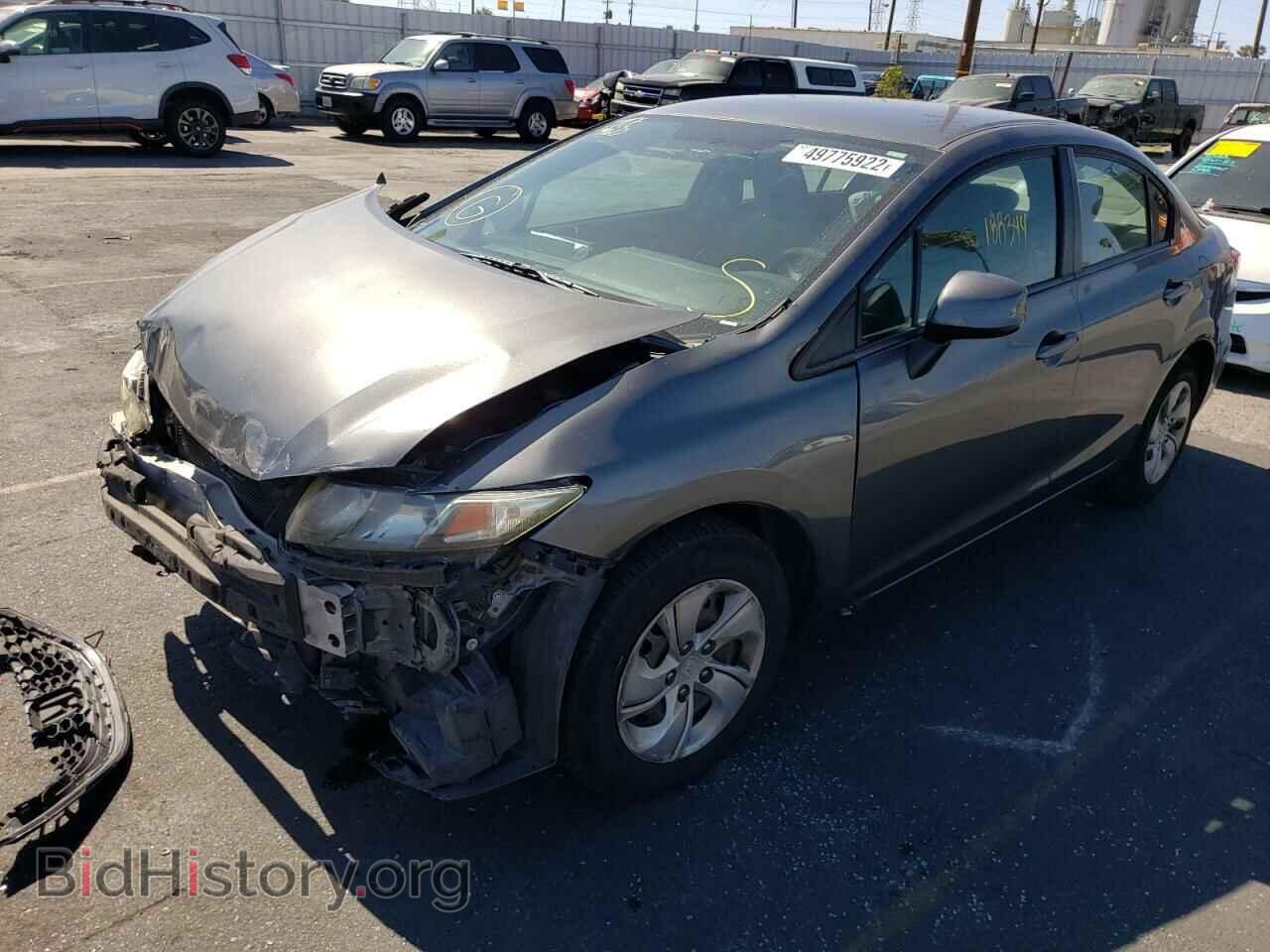 2013 HONDA CIVIC - VIN: 19XFB2F53DE277435 - Фото 2