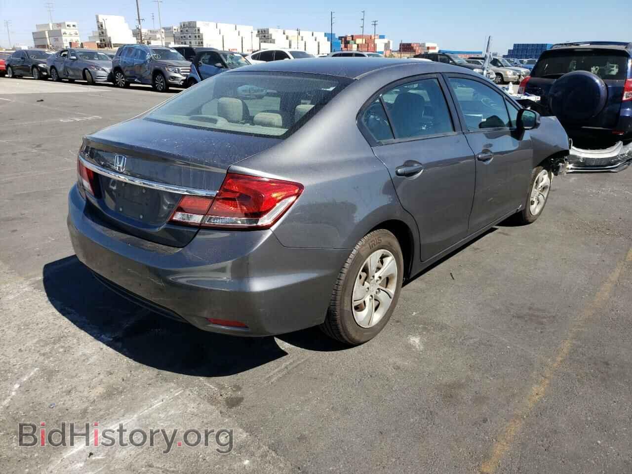 2013 HONDA CIVIC - VIN: 19XFB2F53DE277435 - Фото 4