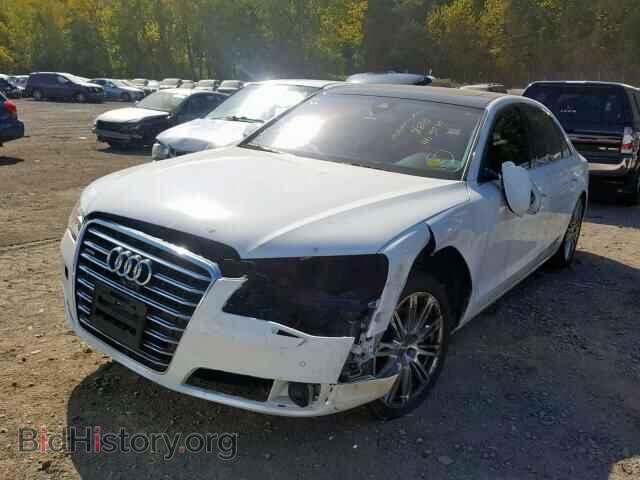 2014 AUDI A8 - VIN: WAURMAFD4EN004877 - Фото 2