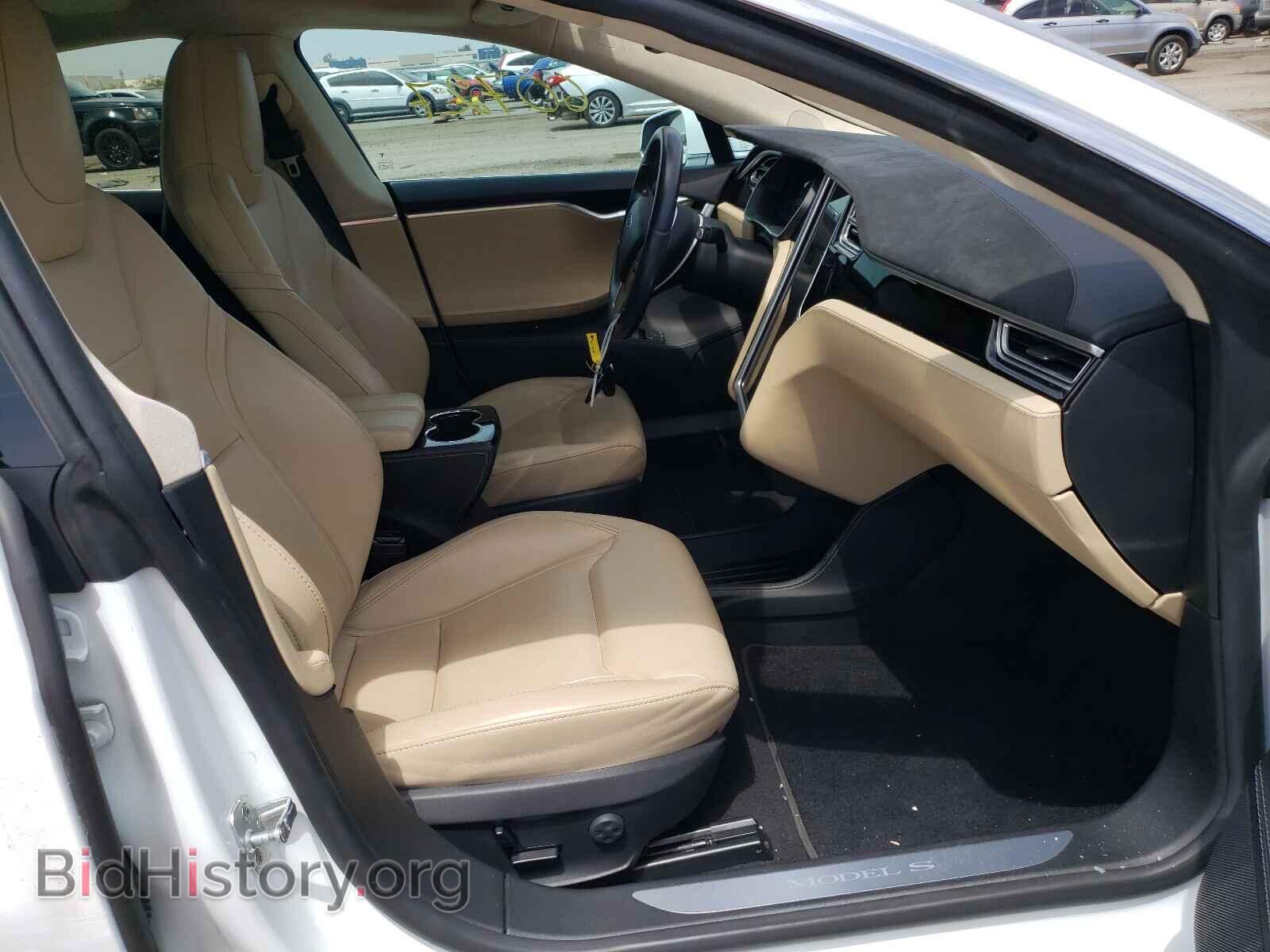 2014 TESLA MODEL S - VIN: 5YJSA1H18EFP53258 - Фото 5