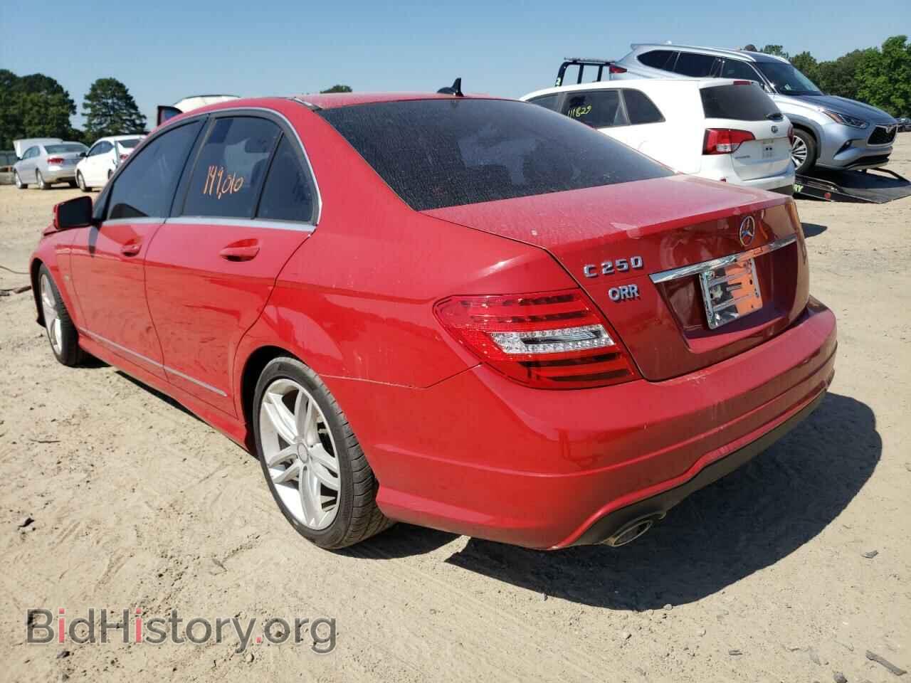 2012 MERCEDES-BENZ C-CLASS - VIN: WDDGF4HB0CA620376 - Фото 3
