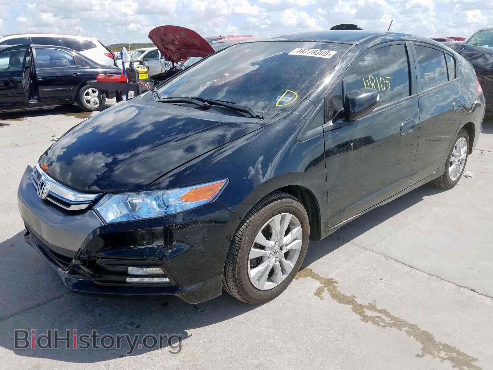 2012 HONDA INSIGHT - VIN: JHMZE2H73CS005996 - Photo 2