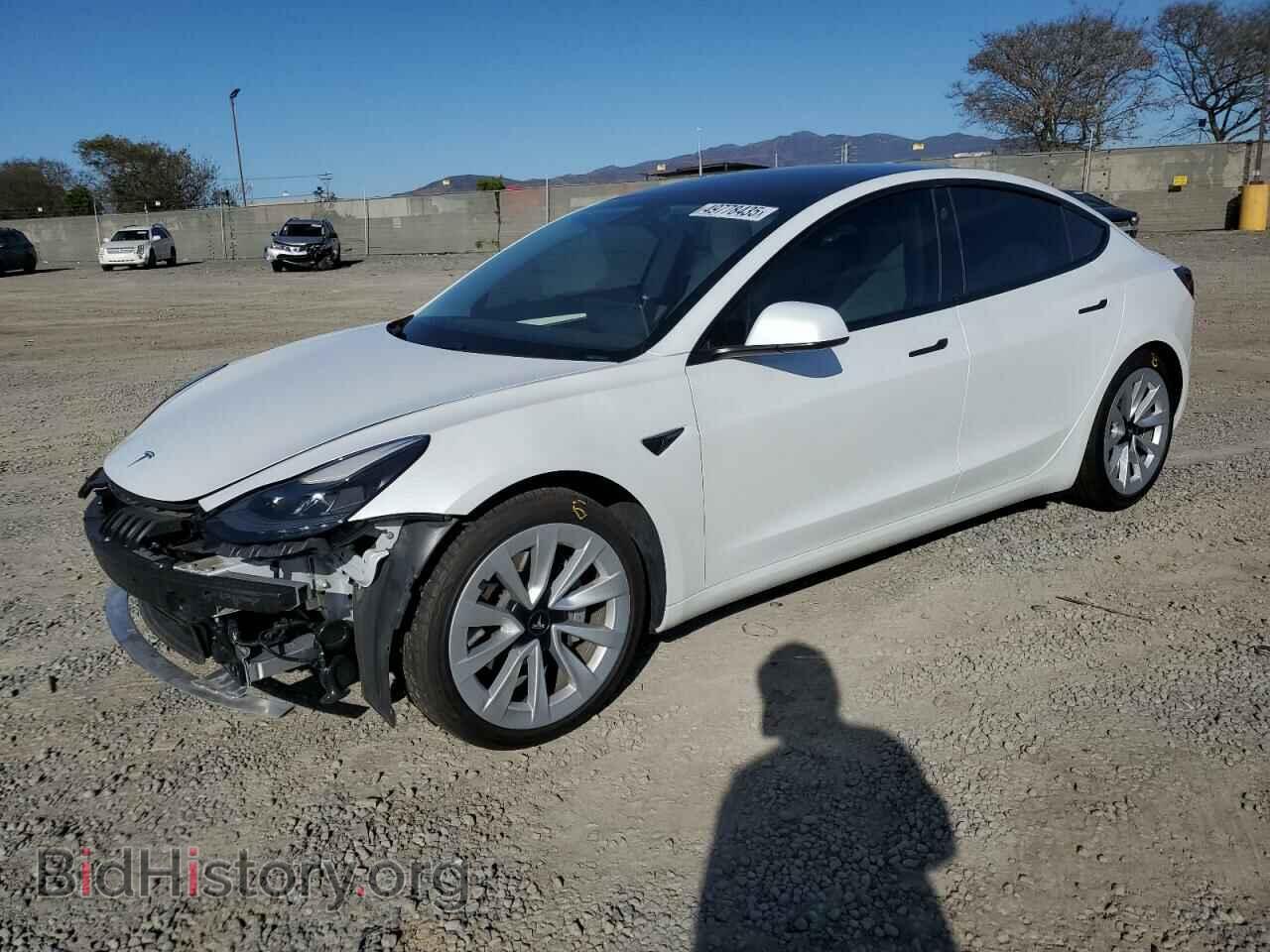 Photo 5YJ3E1EA6MF995221 - TESLA MODEL 3 2021