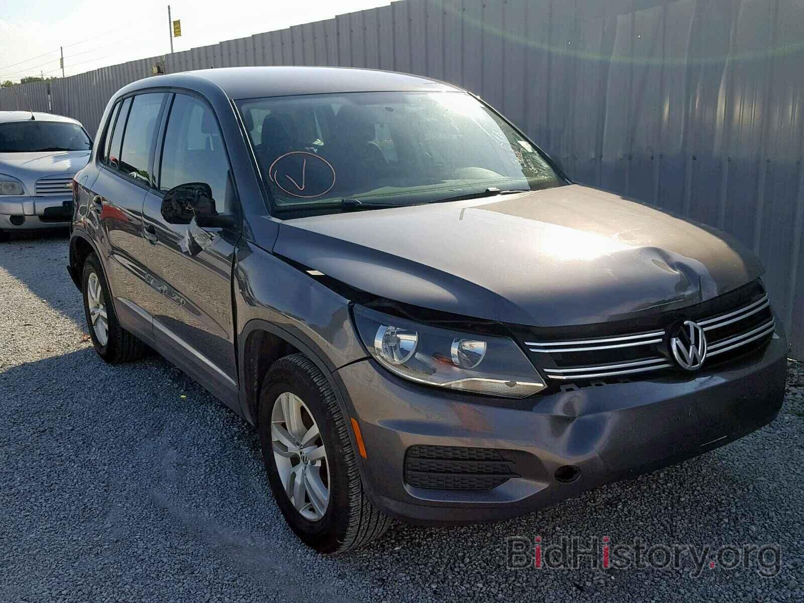 Фотография WVGBV7AXXCW000874 - VOLKSWAGEN TIGUAN S 2012