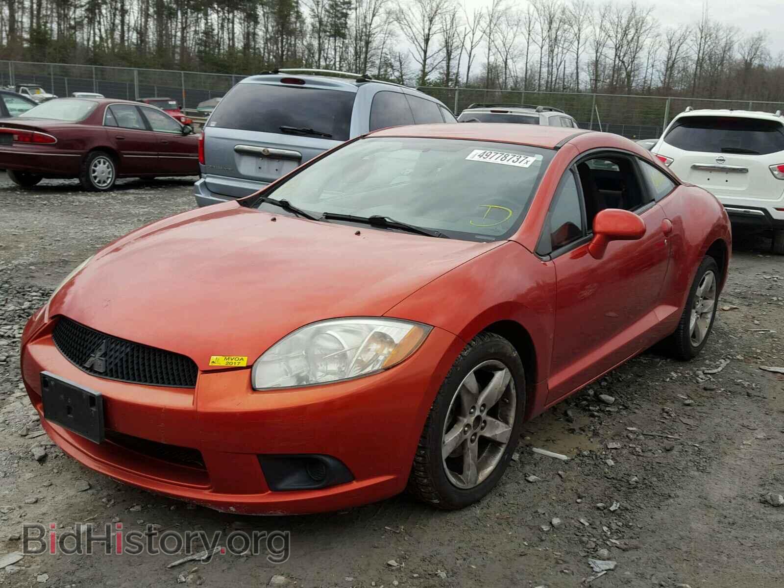 2009 MITSUBISHI ECLIPSE - VIN: 4A3AK24F19E009733 - Фото 2