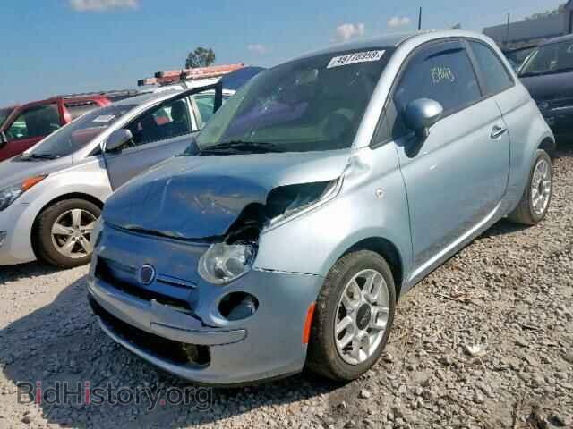 2013 FIAT 500 - VIN: 3C3CFFAR9DT553979 - Фото 2