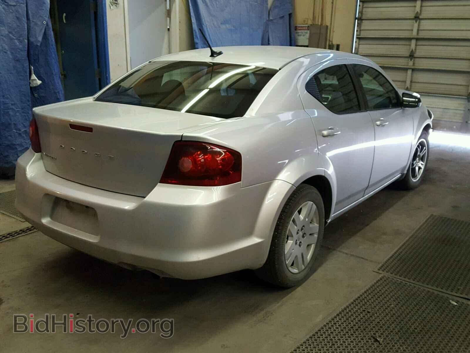 2012 DODGE AVENGER - VIN: 1C3CDZAB9CN132420 - Фото 4
