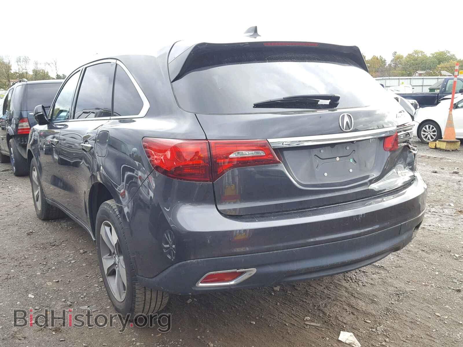 2015 ACURA MDX - VIN: 5FRYD4H23FB003603 - Фото 3
