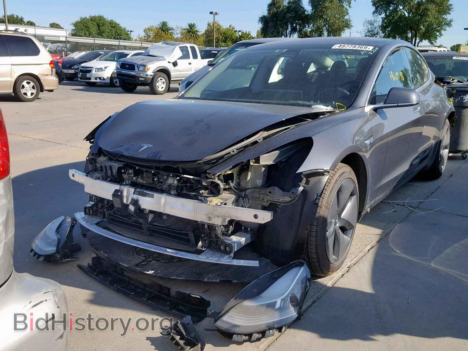 2018 TESLA MODEL 3 - VIN: 5YJ3E1EB9JF066337 - Photo 2