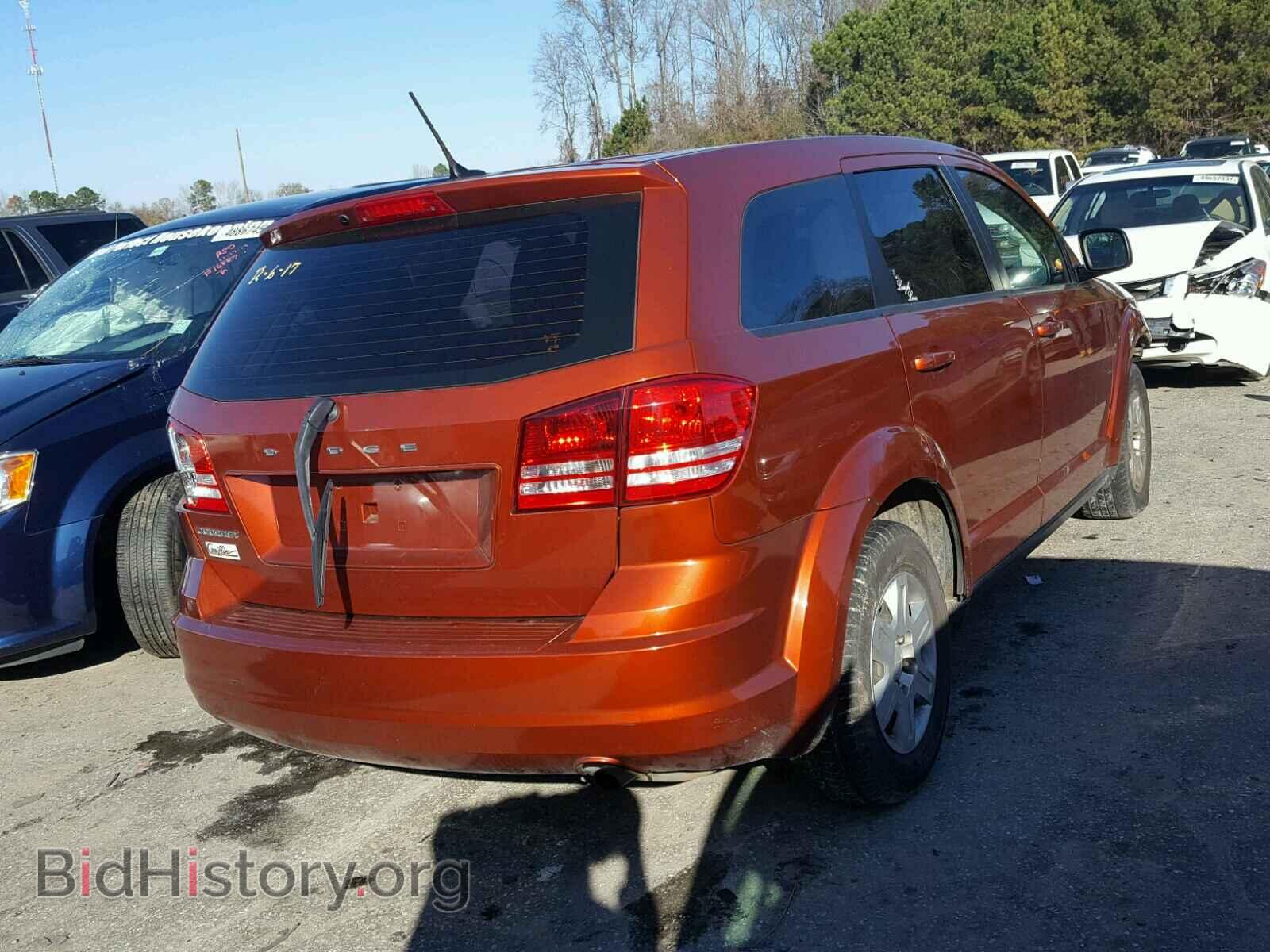 2012 DODGE JOURNEY - VIN: 3C4PDCAB2CT296621 - Фото 4
