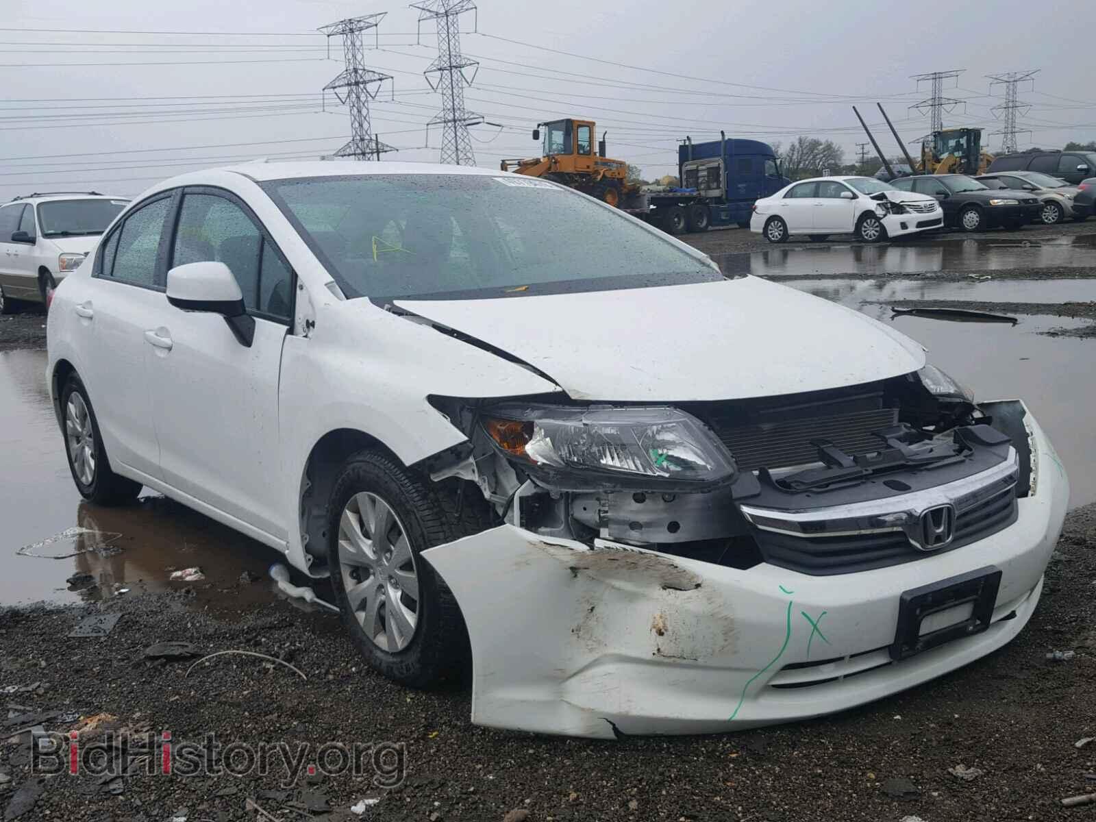 Фотография 19XFB2F56CE052652 - HONDA CIVIC LX 2012