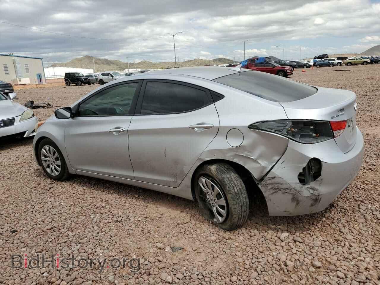 2011 HYUNDAI ELANTRA - VIN: 5NPDH4AE5BH045808 - Фото 2