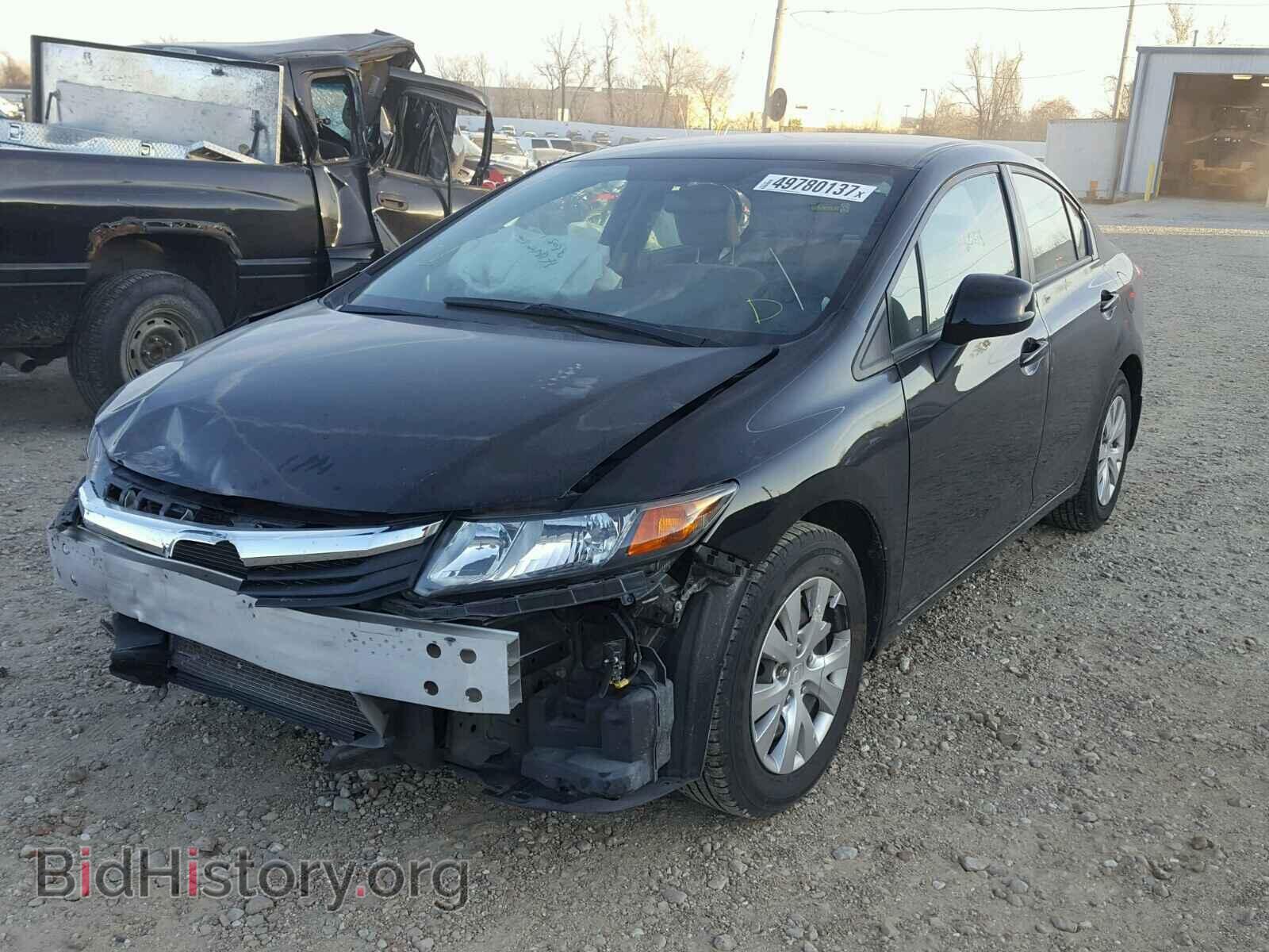 2012 HONDA CIVIC - VIN: 19XFB2F55CE097940 - Фото 2