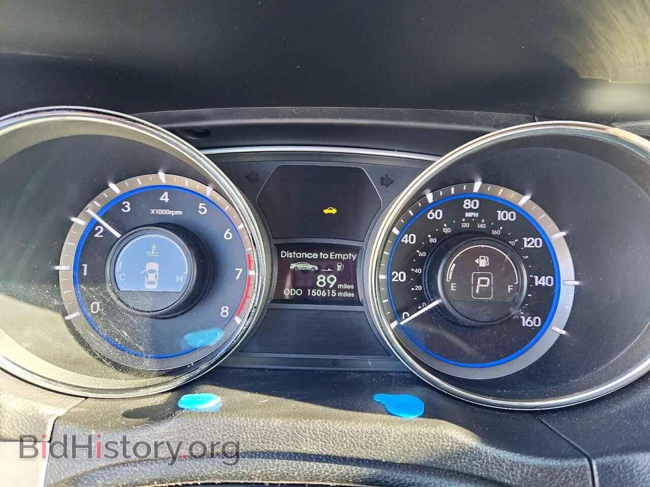 2013 HYUNDAI SONATA - VIN: 5NPEC4ACXDH660200 - Фото 9