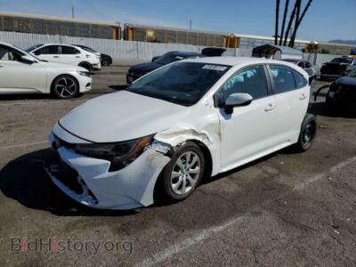 2025 Toyota COROLLA LE, white — VIN 5YFB4MDE4SP254944, Copart