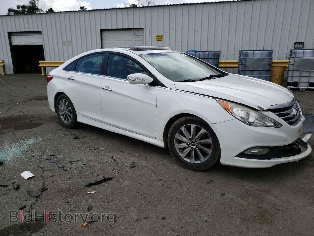 2014 HYUNDAI SONATA - VIN: 5NPEC4AC0EH893682 - Фото 4