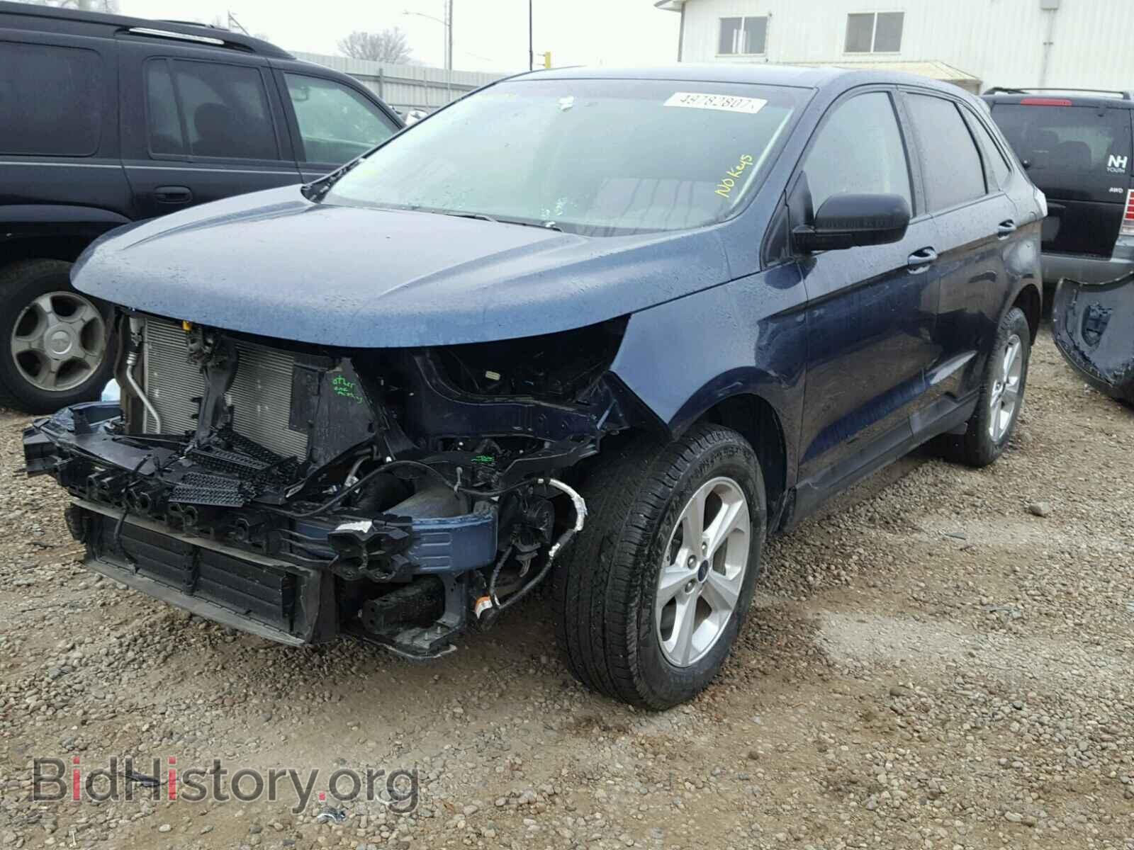 2017 FORD EDGE - VIN: 2FMPK4G92HBB41498 - Фото 2
