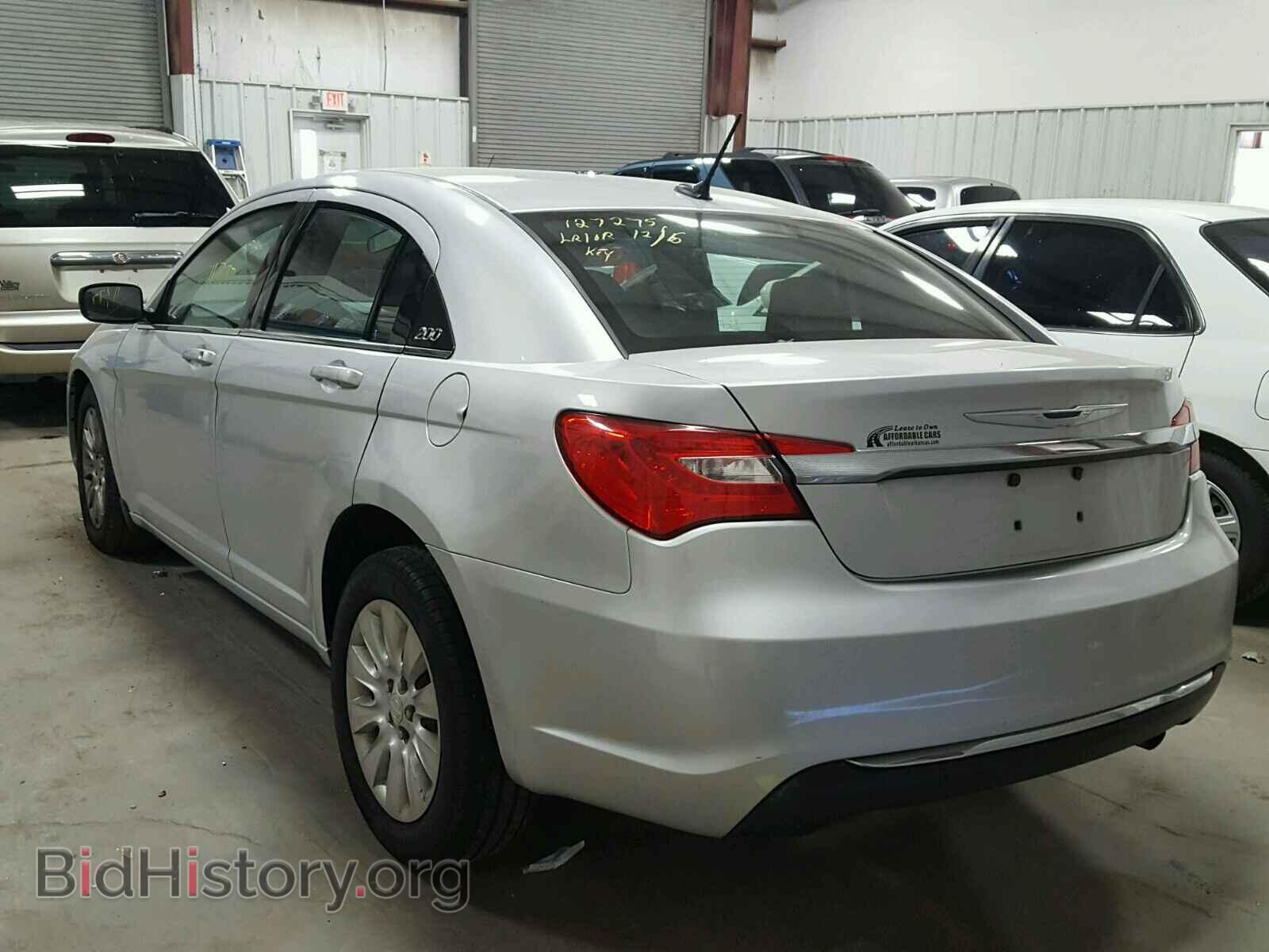 2012 CHRYSLER 200 - VIN: 1C3CCBABXCN100912 - Фото 3